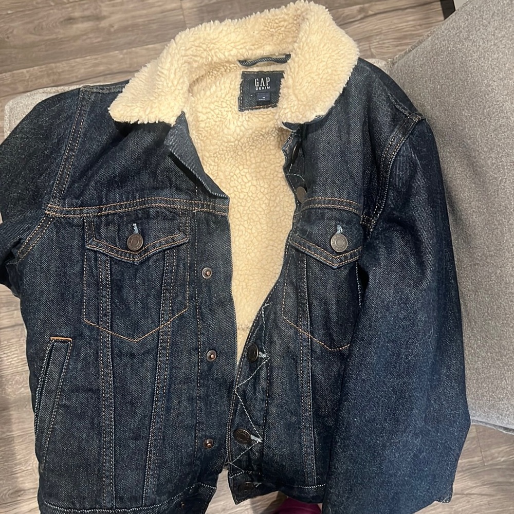 Kids lined denim Jean jacket